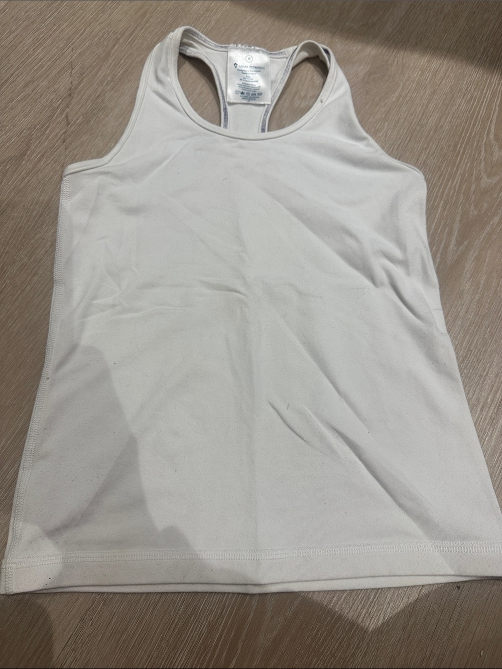Ivivva White Racerback Athletic Tank Top